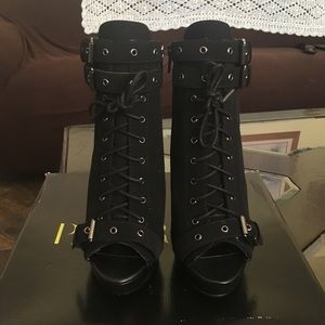 PAPER FOX JONETTA HIGH HEEL SHOES